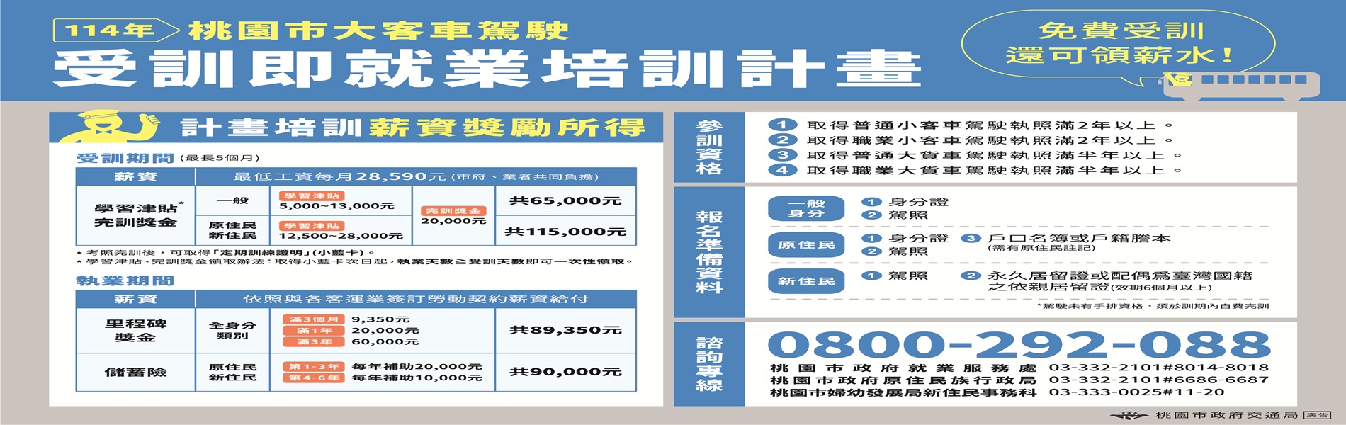 桃園市交通局114年大客車受訓即就業A4橫式DM提交檔案